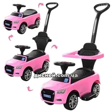 Детская каталка-толокар M 3503A-8 Audi, розовый